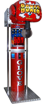 BOXER GLOVE AUTOMAT DO GIER ZAROBKOWY ROZRYWKOWY BOKSER